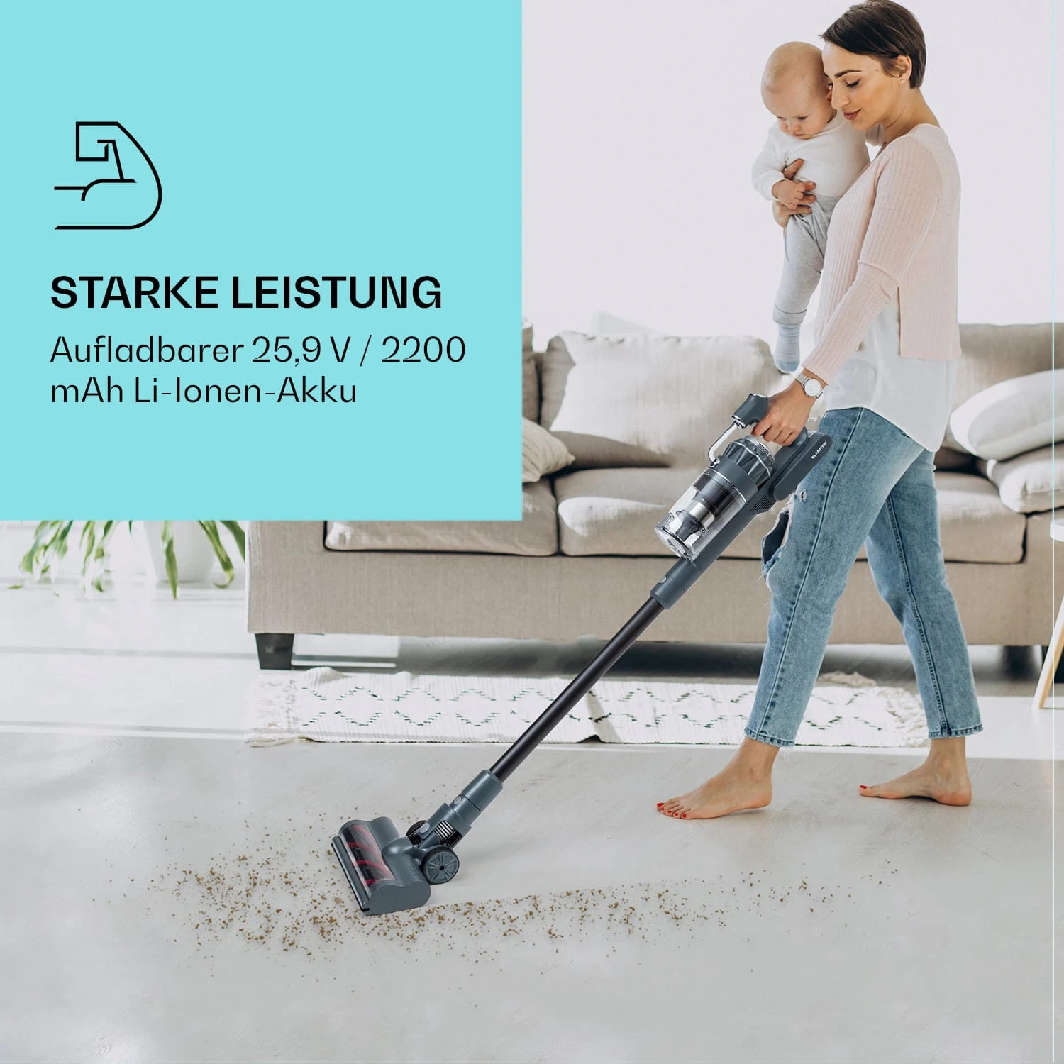 LARMA Staubsauger Ersatzakku 25,9V/2200 MAh 5 LARMA Staubsauger Ersatzakku 25,9V/2200 MAh – Bild 3