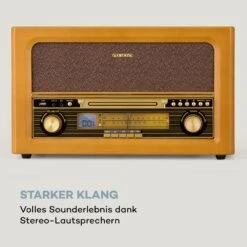 Belle Epoque 1906 Retro-Stereoanlage CD FM USB MP3 REC AUX -Haushaltsgeräte Store 10040054 de 0007 logo