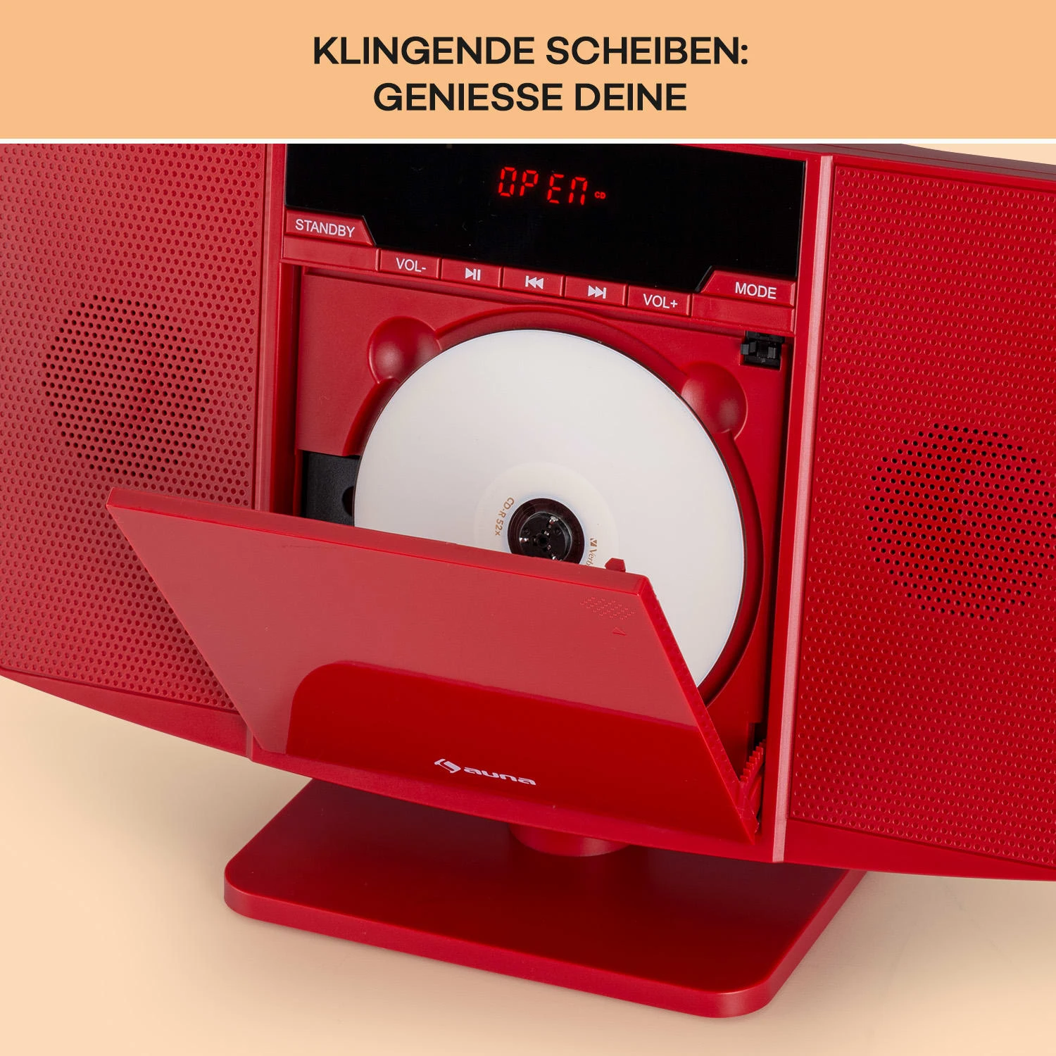 V14.2 Vertical-Stereoanlage CD FM Tuner BT USB AUX 6 V14.2 Vertical-Stereoanlage CD FM Tuner BT USB AUX – Bild 4