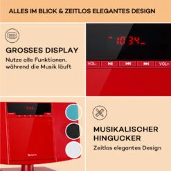 V14.2 Vertical-Stereoanlage CD FM Tuner BT USB AUX 14 V14.2 Vertical-Stereoanlage CD FM Tuner BT USB AUX -Haushaltsgeräte Store 10040081 de 0006 usp