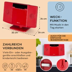 V14.2 Vertical-Stereoanlage CD FM Tuner BT USB AUX 15 V14.2 Vertical-Stereoanlage CD FM Tuner BT USB AUX -Haushaltsgeräte Store 10040081 de 0007 usp