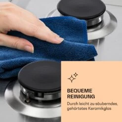 Ignito Chef Edition 5 Zonen Gaskochfeld 5-flammig Sabaf-Brenner Glaskeramik 14 Ignito Chef Edition 5 Zonen Gaskochfeld 5-flammig Sabaf-Brenner Glaskeramik -Haushaltsgeräte Store 10040147 de 0006 logo