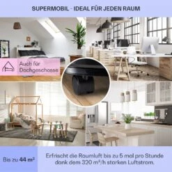 New Breeze 9 Mobile Klimaanlage 4-in-1 9.000 BTU / 2,6 KW EEK A Bodenrollen Timer 14 New Breeze 9 Mobile Klimaanlage 4-in-1 9.000 BTU / 2,6 KW EEK A Bodenrollen Timer -Haushaltsgeräte Store 10040154 de 0005 usp