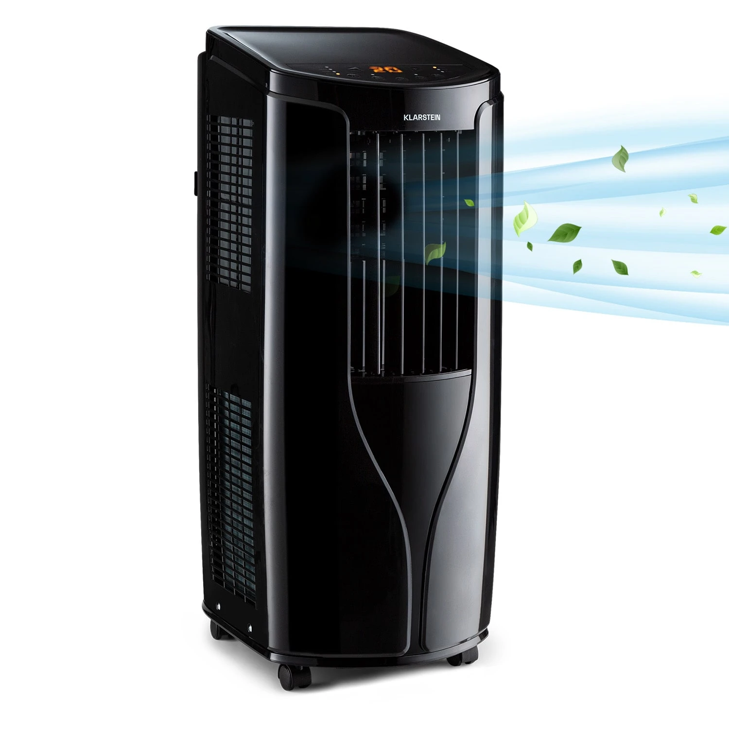 New Breeze 9 Mobile Klimaanlage 4-in-1 9.000 BTU / 2,6 KW EEK A Bodenrollen Timer 3 New Breeze 9 Mobile Klimaanlage 4-in-1 9.000 BTU / 2,6 KW EEK A Bodenrollen Timer