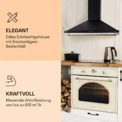 Montblanc 90 Dunstabzugshaube 610m³/h 165W 2x1,5W LED Reling 12 Montblanc 90 Dunstabzugshaube 610m³/h 165W 2x1,5W LED Reling -Haushaltsgeräte Store 10040266 de 0004 logo