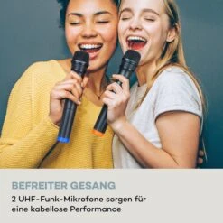 KTV M Karaoke-System 12,1" Touch-Display 2UHF Mic WiFi BT USB SD HDMI -Haushaltsgeräte Store 10040288 de 0005 logo