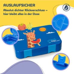 Junior Lunchbox 6 Fächer 21,3 X 15 X 4,5 Cm (BxHxT) BPA-frei -Haushaltsgeräte Store 10040336 de 0003 usp