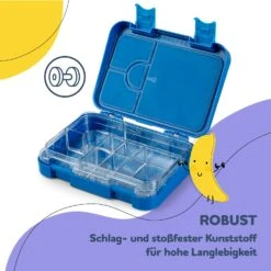 Junior Lunchbox 6 Fächer 21,3 X 15 X 4,5 Cm (BxHxT) BPA-frei -Haushaltsgeräte Store 10040336 de 0006 usp