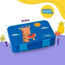 Junior Lunchbox 6 Fächer 21,3 X 15 X 4,5 Cm (BxHxT) BPA-frei -Haushaltsgeräte Store 10040336 de 0008 usp