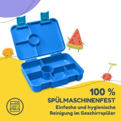 Schmatzfatz By Lite Lunchbox 6 Fächer 20,8x4,5x15 Cm BPA-frei Tritan -Haushaltsgeräte Store 10040714 de 0005 logo