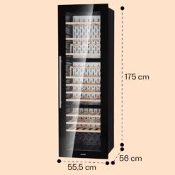Vinsider 89 Built-In Trio Built-In Weinkühlschrank 5 – 18 °C Touch-Bedienfeld Holzregale 18 Vinsider 89 Built-In Trio Built-In Weinkühlschrank 5 – 18 °C Touch-Bedienfeld Holzregale -Haushaltsgeräte Store 10040720 yy 0008 dimensions
