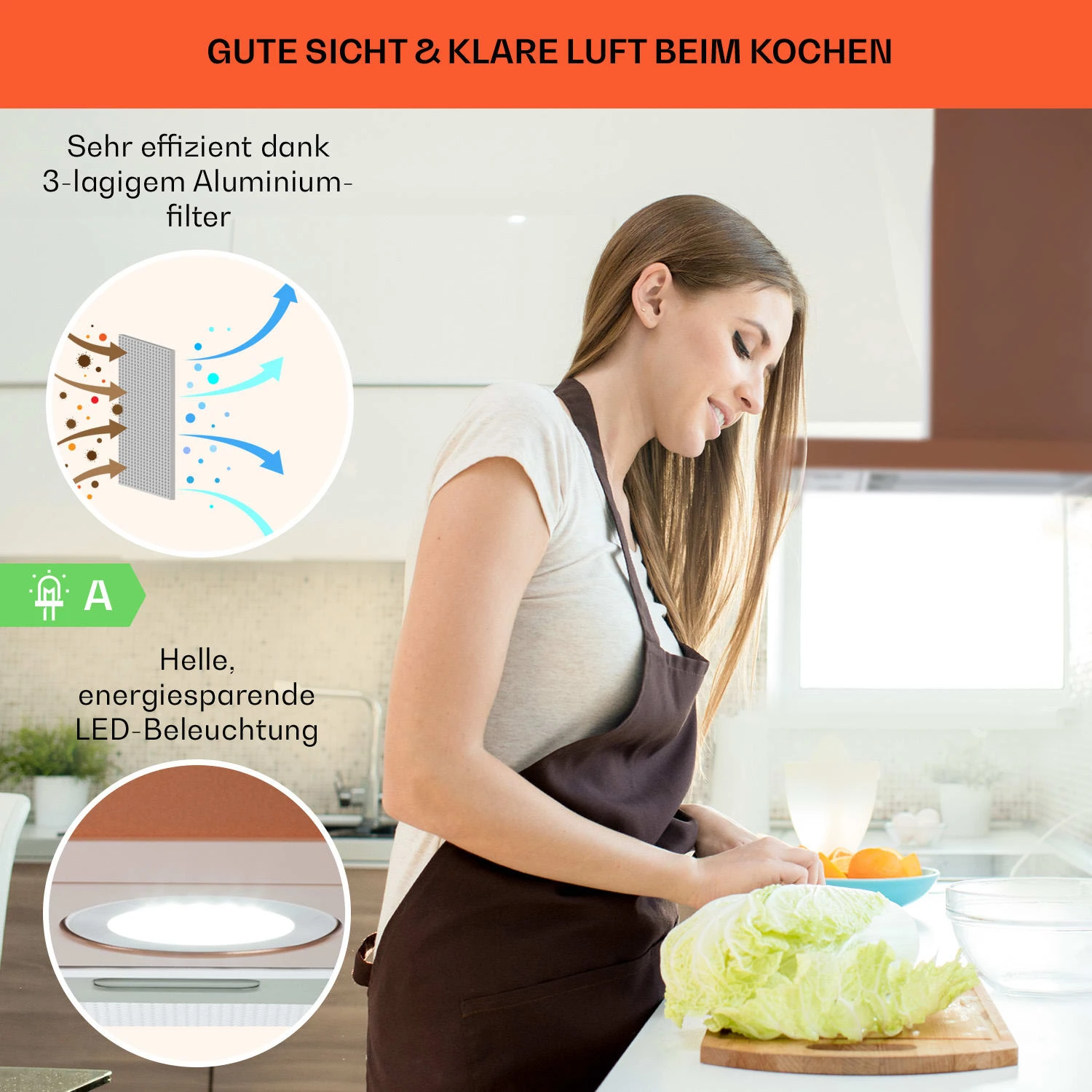 Limelight Dunstabzugshaube 90cm Wandhaube 600m³/h 6 Limelight Dunstabzugshaube 90cm Wandhaube 600m³/h – Bild 4