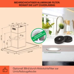 Limelight Dunstabzugshaube 90cm Wandhaube 600m³/h 14 Limelight Dunstabzugshaube 90cm Wandhaube 600m³/h -Haushaltsgeräte Store 10041133 de 0005 logo