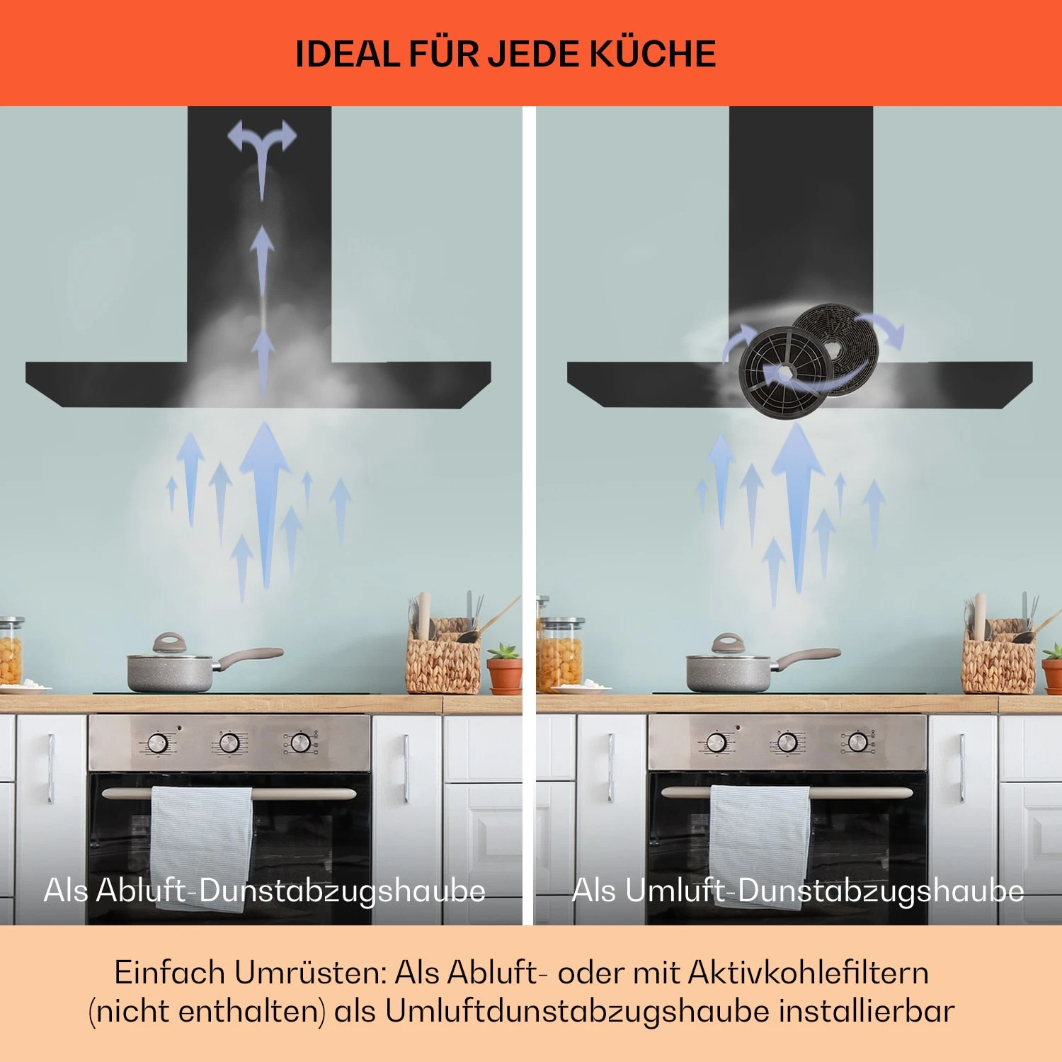 Limelight Dunstabzugshaube 90cm Wandhaube 600m³/h 9 Limelight Dunstabzugshaube 90cm Wandhaube 600m³/h – Bild 7