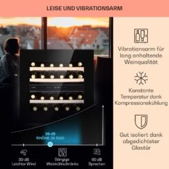 Rhône 25 Duo Weinkühlschrank Kompression 2 Zonen 75 Ltr / 25 Flaschen 13 Rhône 25 Duo Weinkühlschrank Kompression 2 Zonen 75 Ltr / 25 Flaschen -Haushaltsgeräte Store 10041239 de 0004 usp