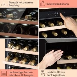 Rhône 25 Duo Weinkühlschrank Kompression 2 Zonen 75 Ltr / 25 Flaschen 14 Rhône 25 Duo Weinkühlschrank Kompression 2 Zonen 75 Ltr / 25 Flaschen -Haushaltsgeräte Store 10041239 de 0005 usp