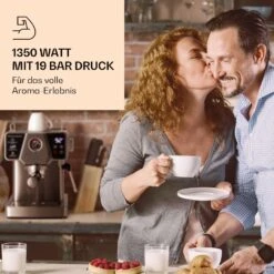 Libeica Espressomaschine 19 Bar Ca. 10 Tassen 1,8 Liter Milchschaum -Haushaltsgeräte Store 10041253 de 0002 logo