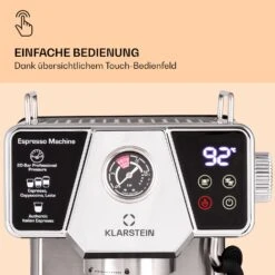 Libeica Espressomaschine 19 Bar Ca. 10 Tassen 1,8 Liter Milchschaum -Haushaltsgeräte Store 10041253 de 0003 logo