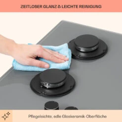 Firetale Gaskochfeld 4-flammig 60 Cm Aluminium-Brenner Inkl. Schlauch Und Druckminderer 16 Firetale Gaskochfeld 4-flammig 60 Cm Aluminium-Brenner Inkl. Schlauch Und Druckminderer -Haushaltsgeräte Store 10041302 de 0007 usp