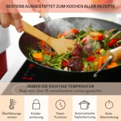 Magnichef 4 Einbaukochfeld Induktion 4 Zonen 7000W Glaskeramik -Haushaltsgeräte Store 10041380 de 0005 usp