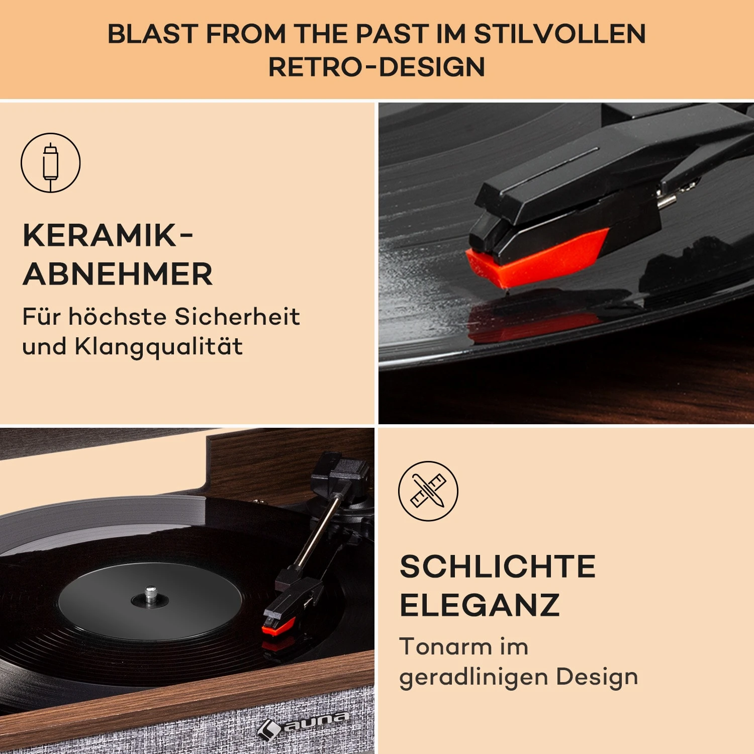 Julie Ann Stereoanlage CD BT USB DAB+/UKW AUX-In 7 Julie Ann Stereoanlage CD BT USB DAB+/UKW AUX-In – Bild 5