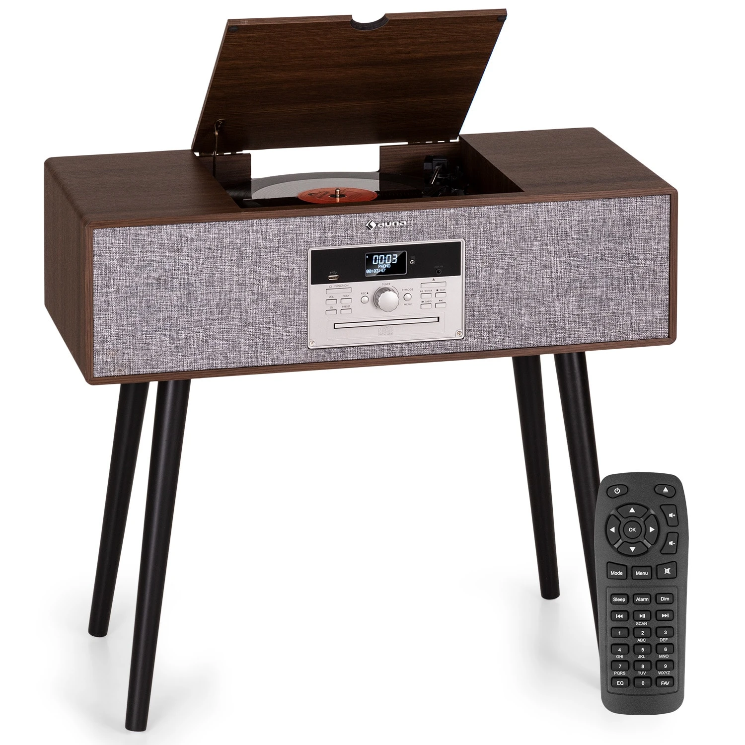 Julie Ann Stereoanlage CD BT USB DAB+/UKW AUX-In 3 Julie Ann Stereoanlage CD BT USB DAB+/UKW AUX-In