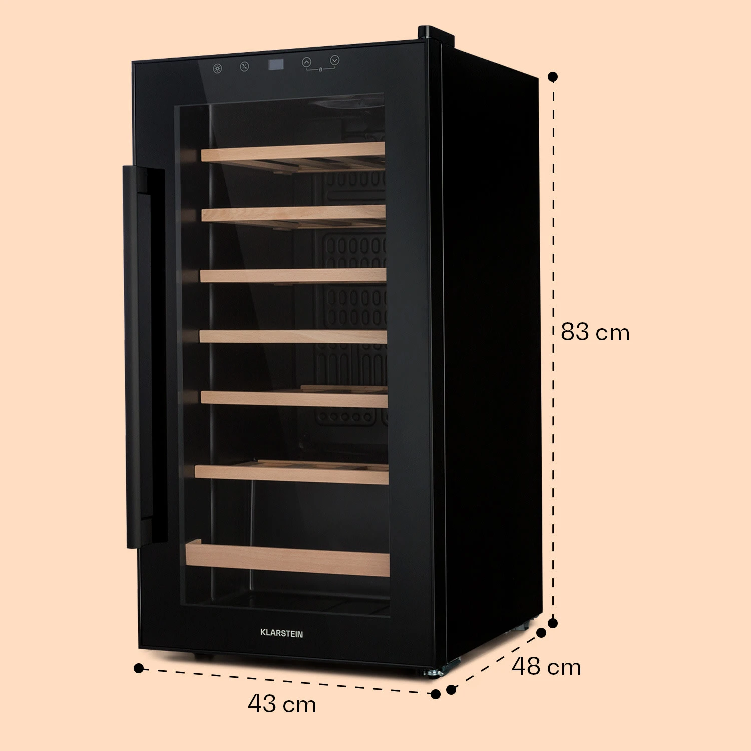 Barossa 29 Uno Weinkühlschrank 1 Zone 88 Ltr / 28 Fl Touch-Display 10 Barossa 29 Uno Weinkühlschrank 1 Zone 88 Ltr / 28 Fl Touch-Display – Bild 8