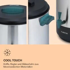 Abbey 40 Einkochautomat Getränkespender 40L 100°C 180min Edelstahl -Haushaltsgeräte Store 10041839 de 0005 logo