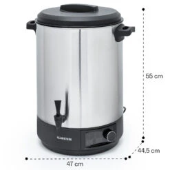 Abbey 40 Einkochautomat Getränkespender 40L 100°C 180min Edelstahl -Haushaltsgeräte Store 10041839 yy 0008 dimensions