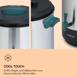 Abbey 60 Einkochautomat Getränkespender 60L 100°C 180min Edelstahl -Haushaltsgeräte Store 10041840 de 0005 logo