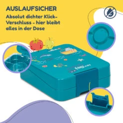 Klarstein Schmatzfatz Easy Snackbox 4 Fächer 18 X 15 X 5 Cm (BxHxT) 13 Klarstein Schmatzfatz Easy Snackbox 4 Fächer 18 X 15 X 5 Cm (BxHxT) -Haushaltsgeräte Store 10045070 de 0003 usp