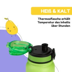 Wakaba Thermosflasche 550 Ml Edelstahl Tritan BPA-frei -Haushaltsgeräte Store 10045336 de 0005 usp
