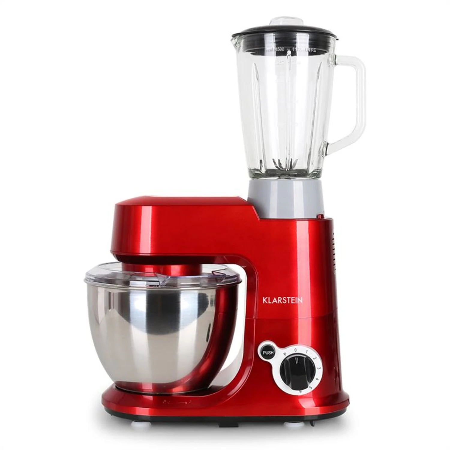 Carina Rossa Set 800W Küchenmaschine Plus 1,5L Blender Krug 8 Carina Rossa Set 800W Küchenmaschine Plus 1,5L Blender Krug – Bild 6