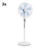 Summerjam Standventilator 2er-Set Standlüfter 50W 3 Stufen Weiß 2 Summerjam Standventilator 2er-Set Standlüfter 50W 3 Stufen Weiß -Haushaltsgeräte Store 60002058 yy 0001 titel Klarstein Summerjam Standventilator 2erSet weiss