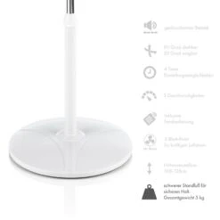 Summerjam Standventilator 2er-Set Standlüfter 50W 3 Stufen Weiß -Haushaltsgeräte Store 60002058 yy 0007 logo Klarstein Summerjam Standventilator weiss