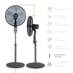 Summerjam Standventilator 2er-Set Standlüfter 50W 3 Stufen Grau 11 Summerjam Standventilator 2er-Set Standlüfter 50W 3 Stufen Grau -Haushaltsgeräte Store 60002059 yy 0006 logo Klarstein Summerjam Standventilator grau reedit