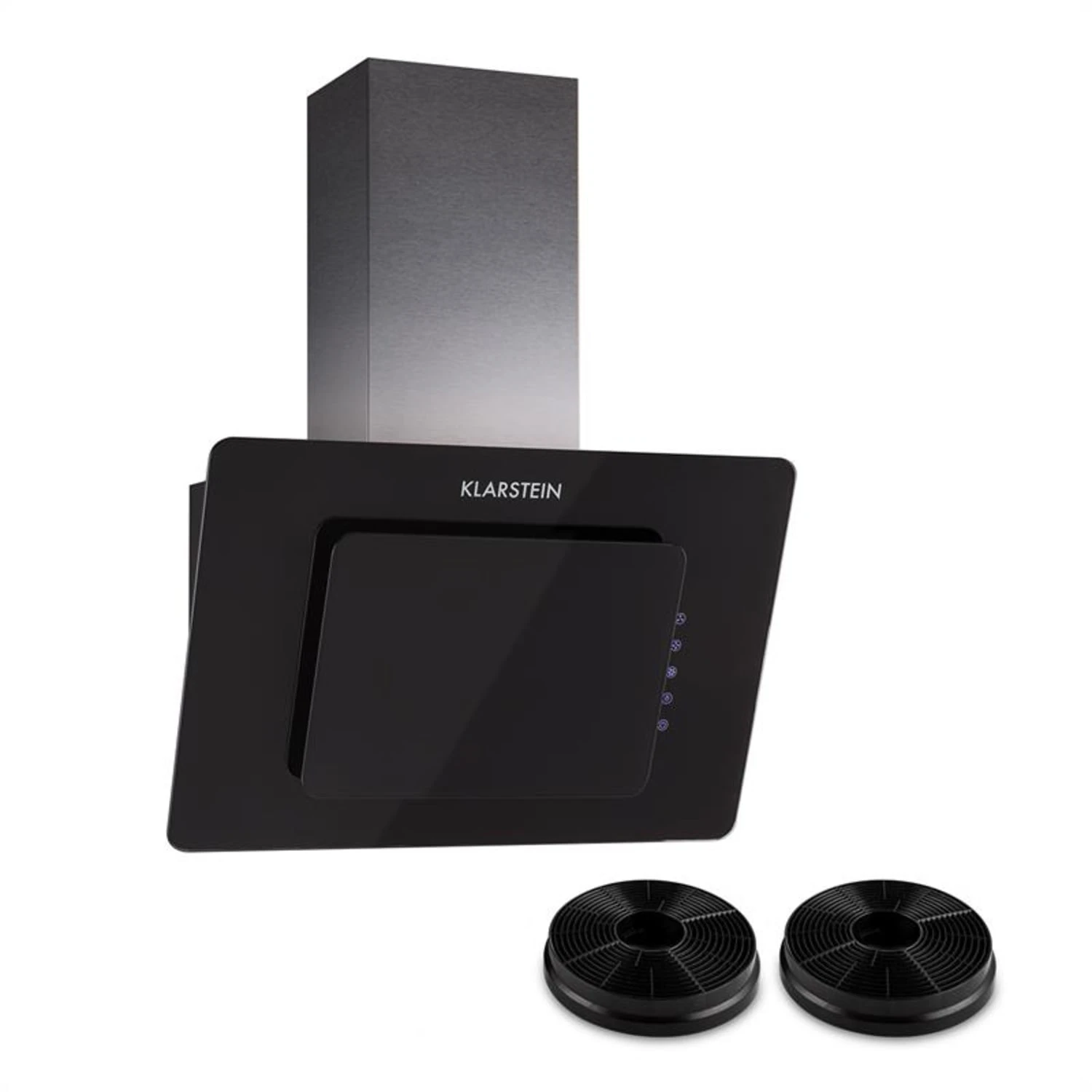 Lorea 60 Dunstabzugshaube Inklusive 2 X Aktivkohlefilter Schwarz