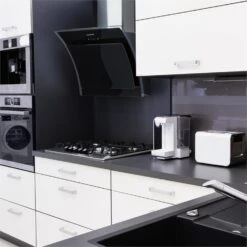 Sabia 60 Dunstabzugshaube 60cm | 600 M³/h | Energieeffizienzklasse A | Inklusive 2 X Aktivkohlefilter 15 Sabia 60 Dunstabzugshaube 60cm | 600 M³/h | Energieeffizienzklasse A | Inklusive 2 X Aktivkohlefilter -Haushaltsgeräte Store 60002216 yy 0003 ambient Klarstein Sabia Dunstabzugshaube schwarz