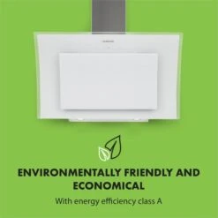 Sabia 90 Dunstabzugshaube | 90cm | 600 M³/h | Energieeffizienzklasse A | Inklusive 2 X Aktivkohlefilter -Haushaltsgeräte Store 60002219 yy 0005 logo Klarstein Sabia 90 Dunstabzugshaube weiss