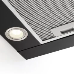 Vinea Dunstabzugshaube Umluftset 60cm 610m³/h Aktivkohlefilter Schwarz -Haushaltsgeräte Store 60002220 yy 0007 detail Klarstein Vinea Unterbau Dunstabzugshaube schwarz