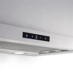 Vinea Dunstabzugshaube Umluftset 60cm 610m³/h Aktivkohlefilter Silber -Haushaltsgeräte Store 60002221 yy 0006 detail Klarstein Vinea Unterbau Dunstabzugshaube silber