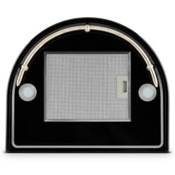 Lumio Neo Retro-Dunstabzugshaube Umluftset 610 M³/h Schwarz -Haushaltsgeräte Store 60002309 yy 0005 titel back Klarstein Lumio Neo Retro Dunstabzugshaube