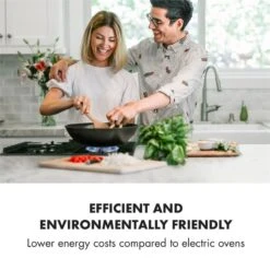 Gusteau Ignito Einbau-Ofen-Set Elektro / Gas 64Ltr Schwarz Edelstahl -Haushaltsgeräte Store 60002595 yy 0007 logo Klarstein Ignito 4 Zonen Gaskochfeld schwarz