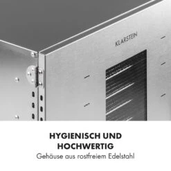 Master Jerky 16 Dörrautomat + Fleischhaken Set 1500W 40-90 °C 15h-Timer Edelstahl Silber 17 Master Jerky 16 Dörrautomat + Fleischhaken Set 1500W 40-90 °C 15h-Timer Edelstahl Silber -Haushaltsgeräte Store 60002668 de 0007 logo